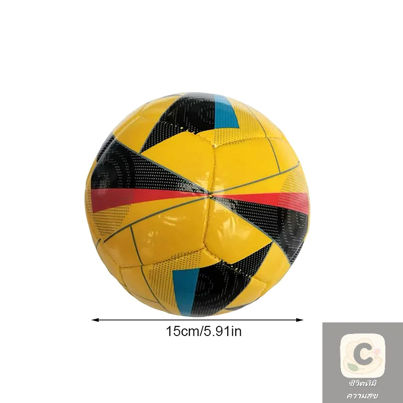 HUA Size 2 Mini Soccer Ball - Wear-Resistant Skills Training Ball for Kids & Adults