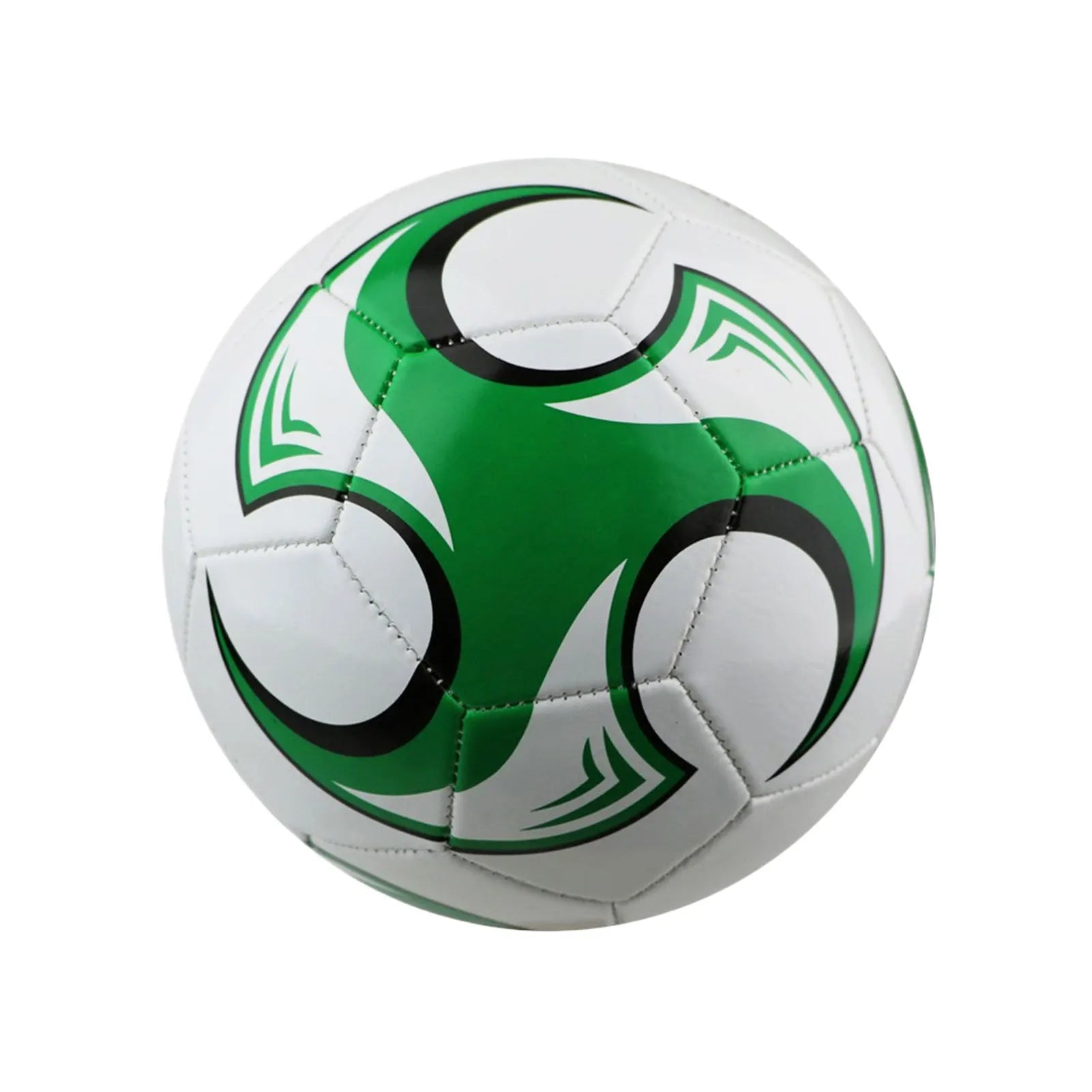Official Size 5 Training Soccer Ball - Durable Machine-Stitched PVC Football
