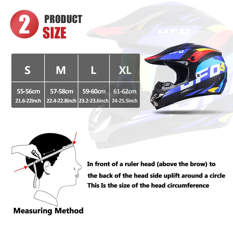 Motocross Motorcycle Helmet Adult Off Road Racing Enduro Helmet