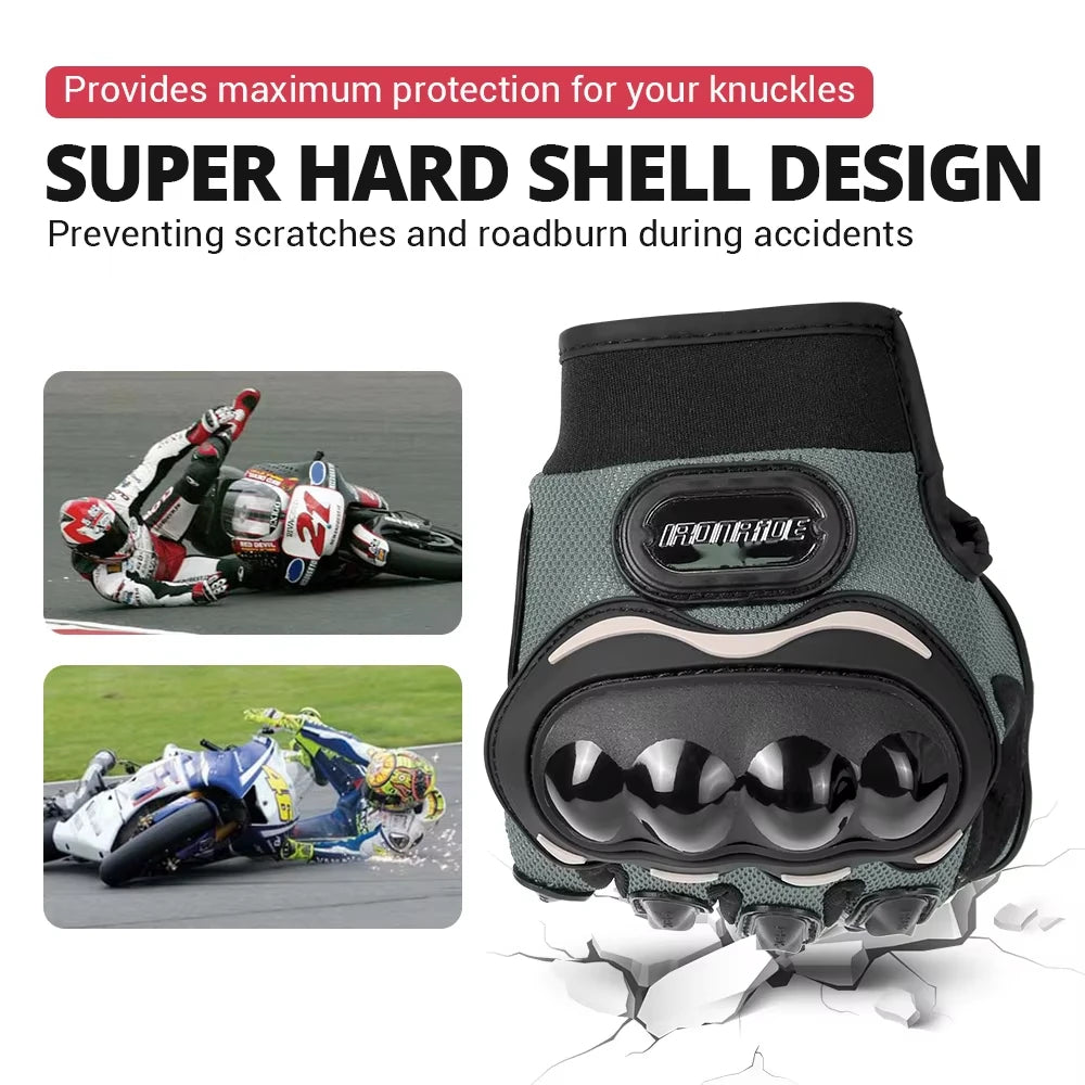 Motorcycle Gloves Full Finger Breathable Touch Screen Off Road Riding Gloves