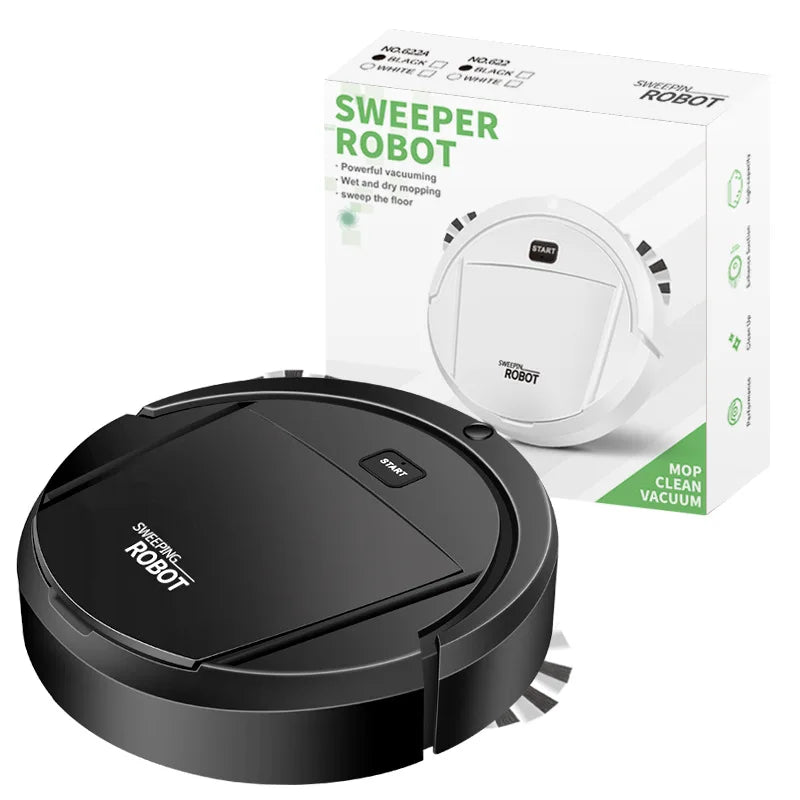 Automatic Robot Vacuum Cleaner Smart Sweeping Dry Wet Cleaning Intelligent Charging Vacuum For Home