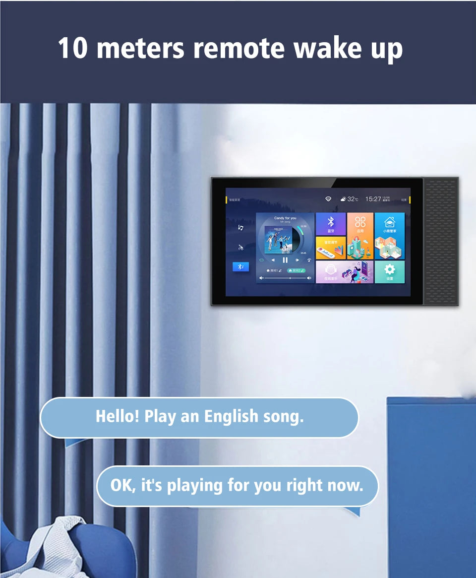 Tuya Smart Home Control Panel Controls All Tuya Smart Products Such As Home Smart Speakers and Lights Smart Home Automation