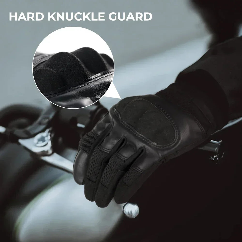 PU Leather Tactical Gloves Cycling Outdoor Touch Screen Sports Gloves