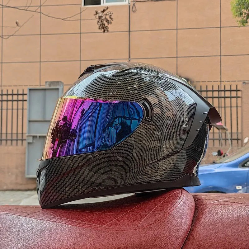 Motorcycle Scooter Full Face Helmet Modular Riding Safety Helmet