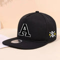 Hip Hop Letter Embroidered Baseball Cap – Adjustable Sun Hat for Men & Women