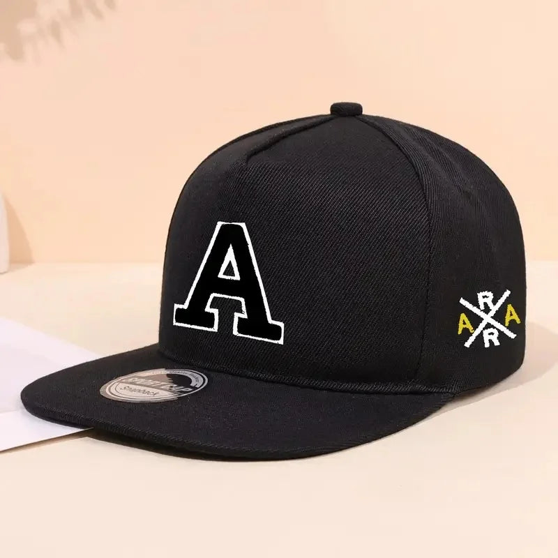 Hip Hop Letter Embroidered Baseball Cap – Adjustable Sun Hat for Men & Women