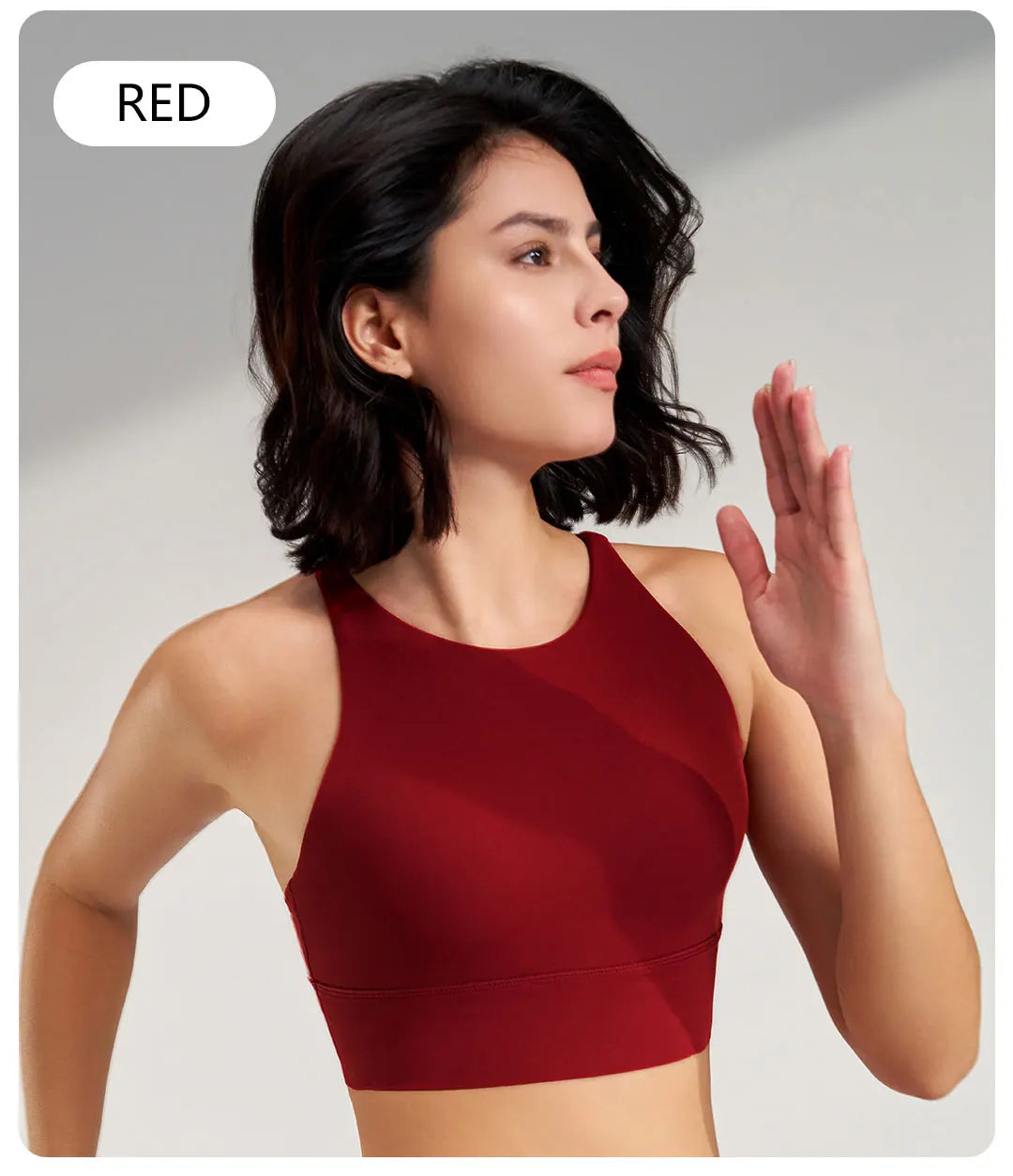 New women's sports underwear gym bra high-intensity sports yoga underwear quick-drying shockproof yoga undershirt