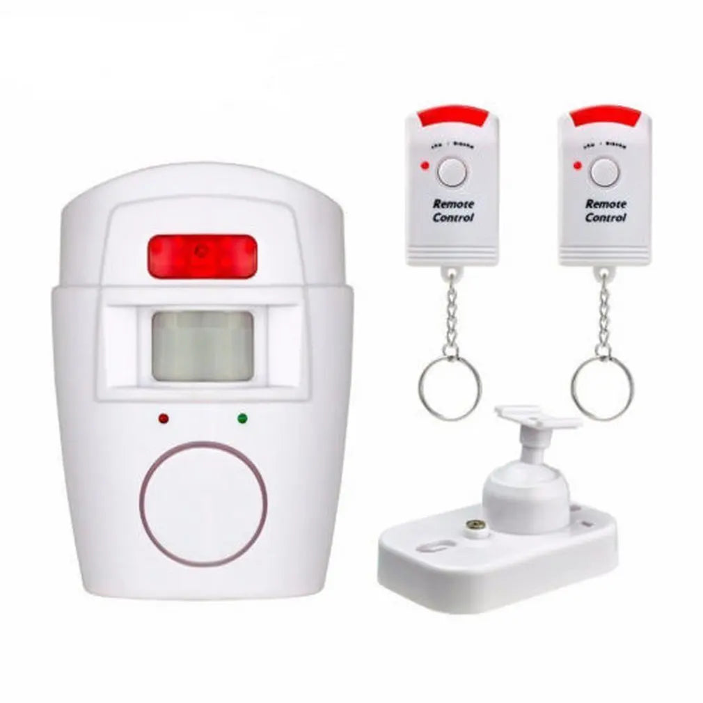 Smart Wireless Home Security Alarm System With Infrared Motion Sensor Two Remote Controls Anti Theft Alert