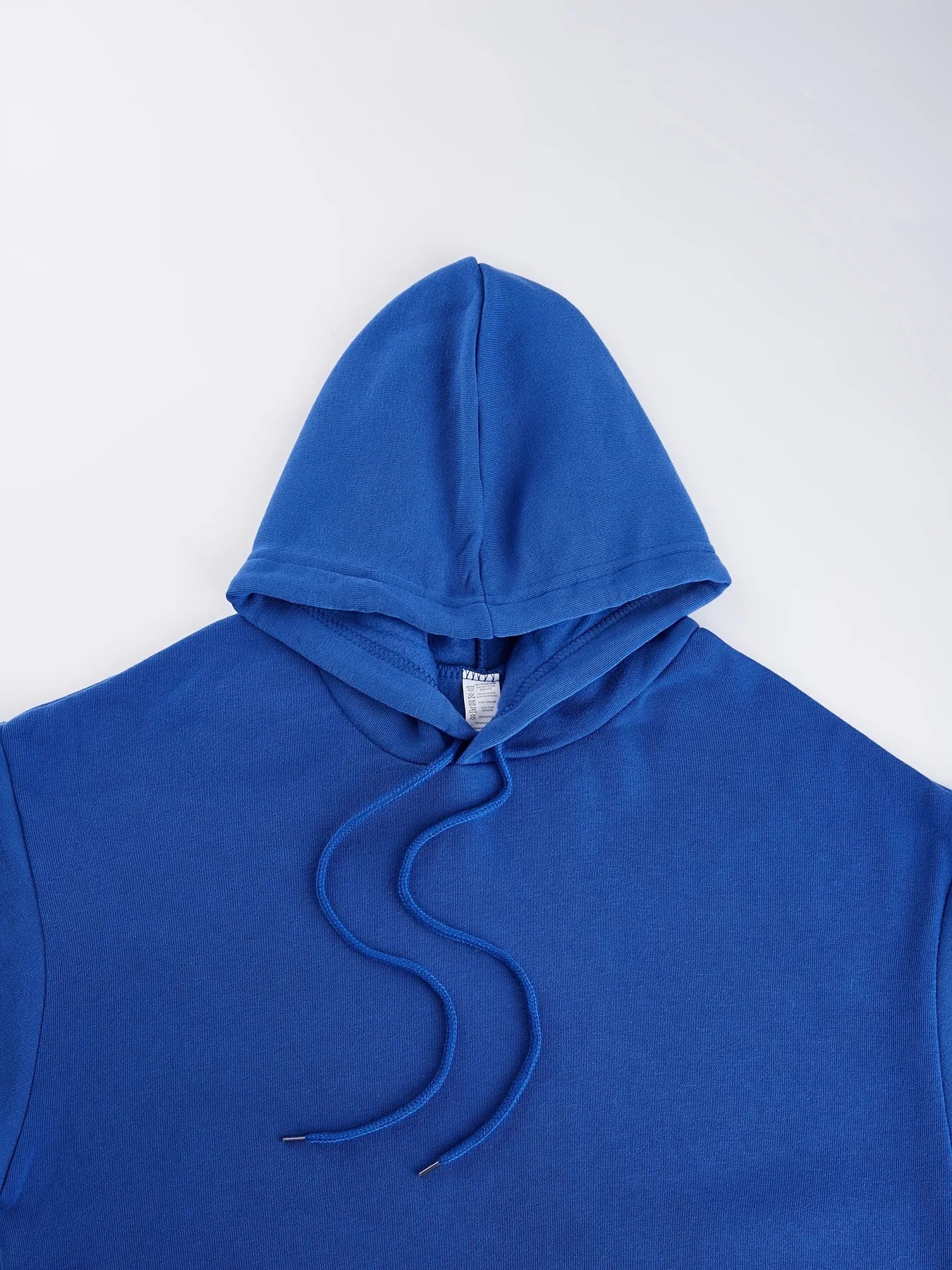 Men's Solid Oversized Fleece Hoodie – Warm Casual Hooded Sweatshirt with Pocket – Autumn/Winter Comfort Fashion Top