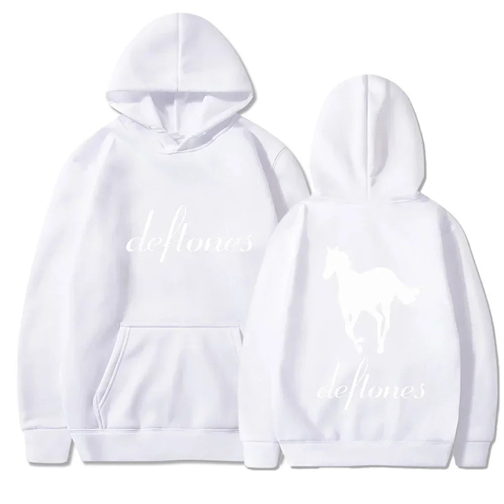 Deftones Hoodie – Unisex Harajuku Streetwear Long Sleeve Sweatshirt, Casual Fashion Pullover