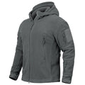 Men’s Tactical Fleece Jacket – Warm Winter Hoodie for Outdoor Hiking and Sports