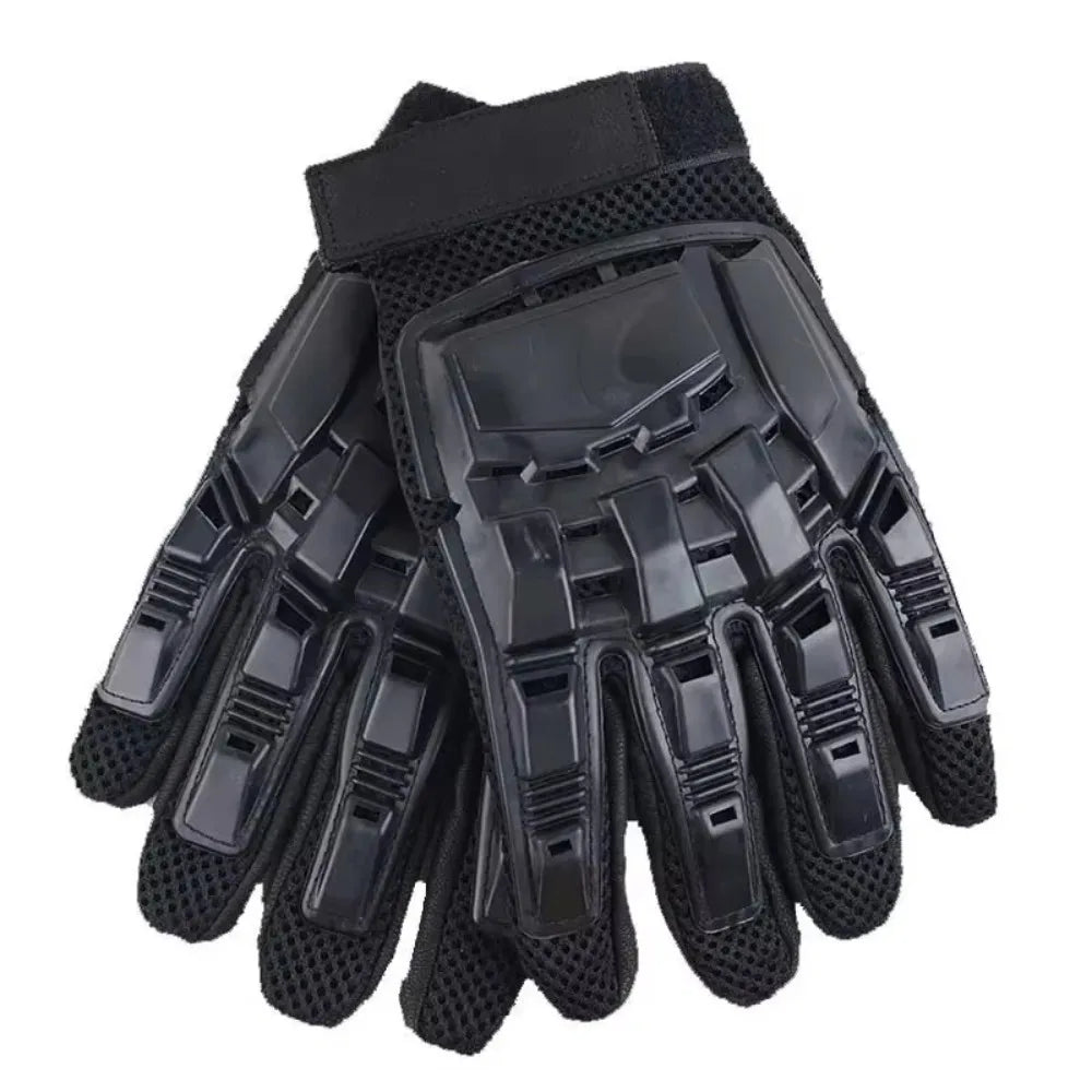 Breathable Riding Gloves Comfortable Wear Resistant Motorcycle Gloves Anti-slip Protective Gloves Men's Riding