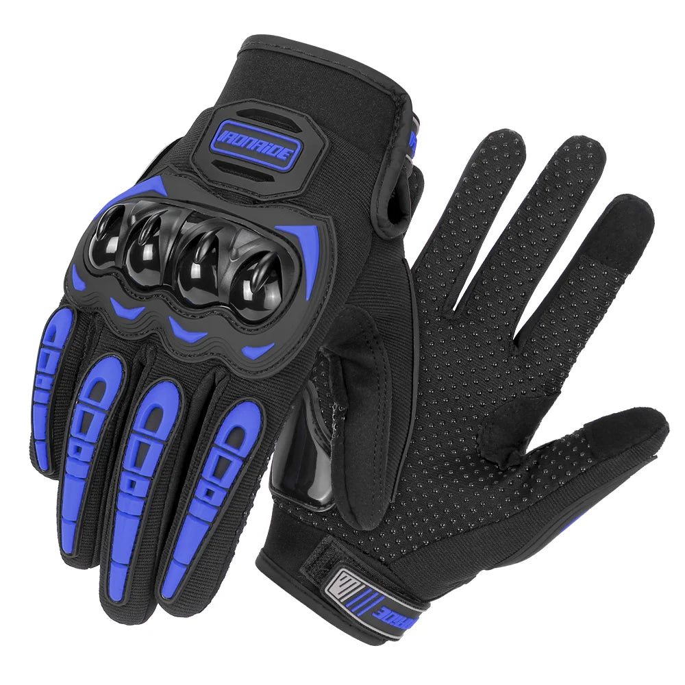 Motorcycle Riding Gloves Full Finger Touch Screen Waterproof Summer Gloves