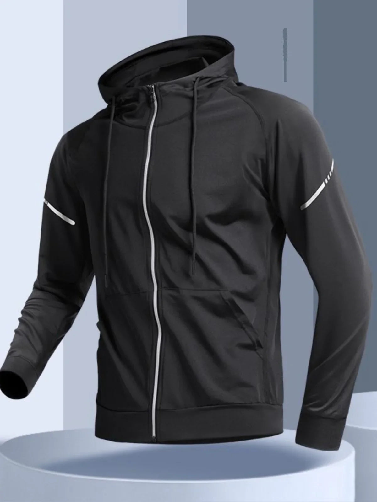 Men's 2026 Lightweight Running Jacket - Ultra-Breathable & High Elasticity Fitness Outerwear