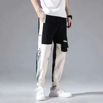Men’s Multi-Pocket Cargo Joggers - Loose Fit Spring/Summer Tactical Pants