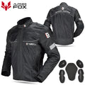 Men Motorcycle Armor Jacket Coat Summer and Winter Warm Motorbike Riding Reflective Anti Collision Moto Protective Gear