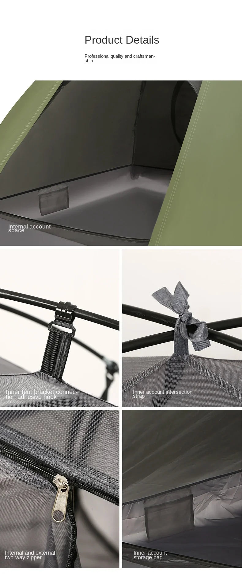 Portable Camping Air Conditioner Fast Cooling Mobile Tent Air Conditioner For RV Outdoor Use