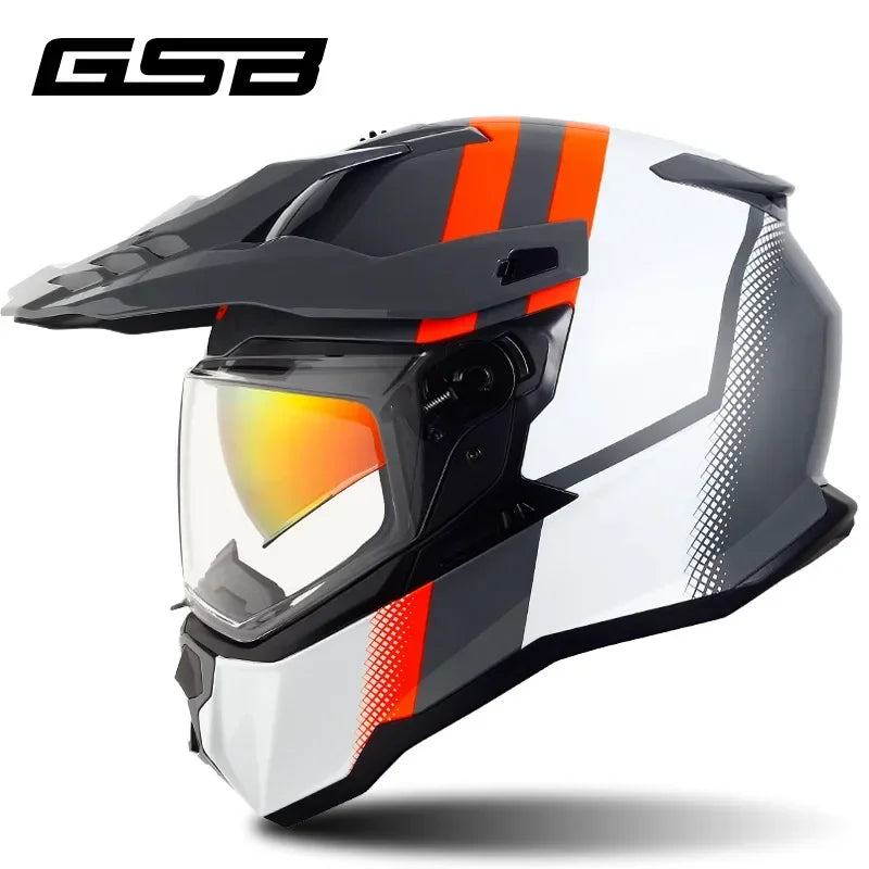 Gsb Motocross Helmet Men Full Face Moto Helm xp-22 Motorcycle Helmet Cross Downhill Off-road Helmet Men Casco Moto ECE Approved