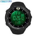 SYNOKE Men's Waterproof Digital Military Sports Watch