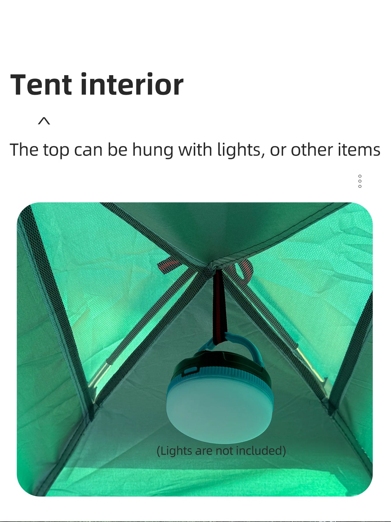 Outdoor Camping Tent Portable Hand Built Windproof Rain Sun Protection Hiking Tent For Couples And Children Double Bed Use