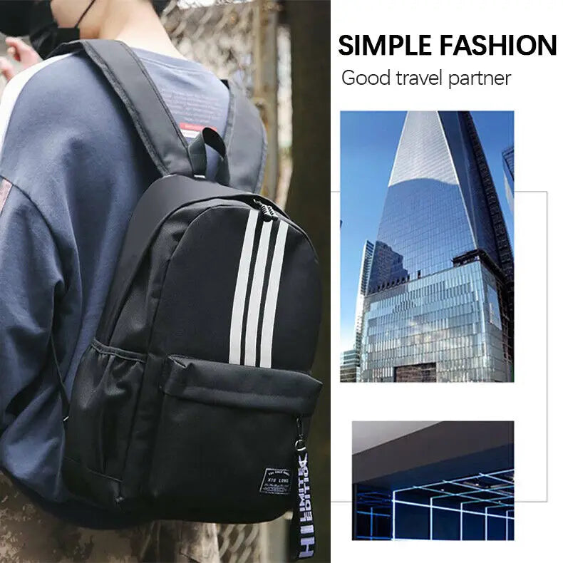 Rucksack for Women and Men Sport School Backpack for Leisure Travel Hiking Work