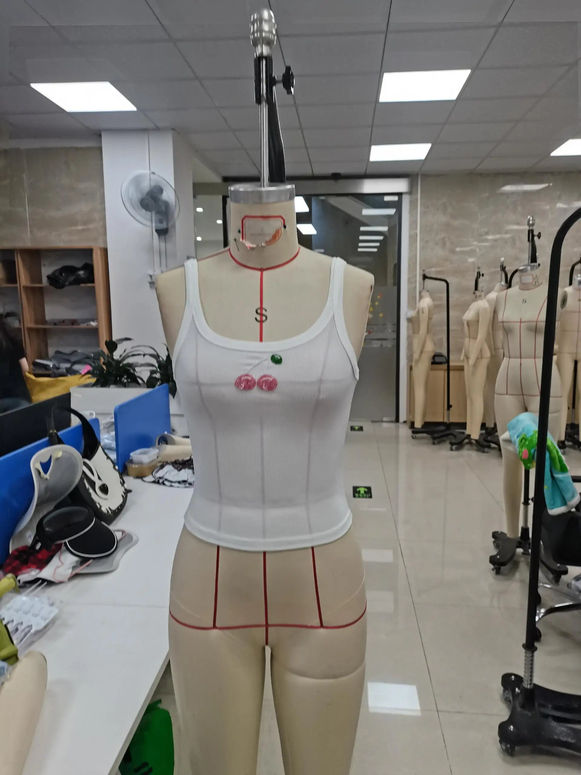 Combhasaki Women Summer Shiny Glitter Pearl Embroidered Beaded Decor Round Neck Vest Sleeveless Shirts Slim Sheer Crop Tank Tops