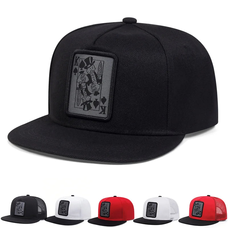 New Trendy Hip Hop Baseball Cap – Adjustable Snapback Trucker Hat