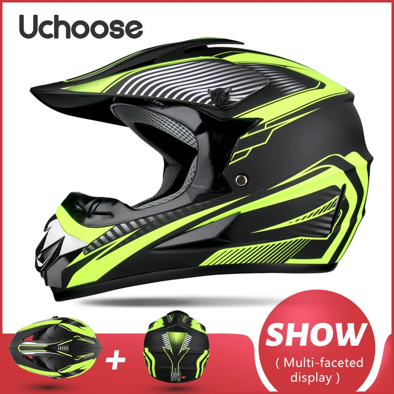 Motocross Motorcycle Helmet Adult Off Road Racing Enduro Helmet