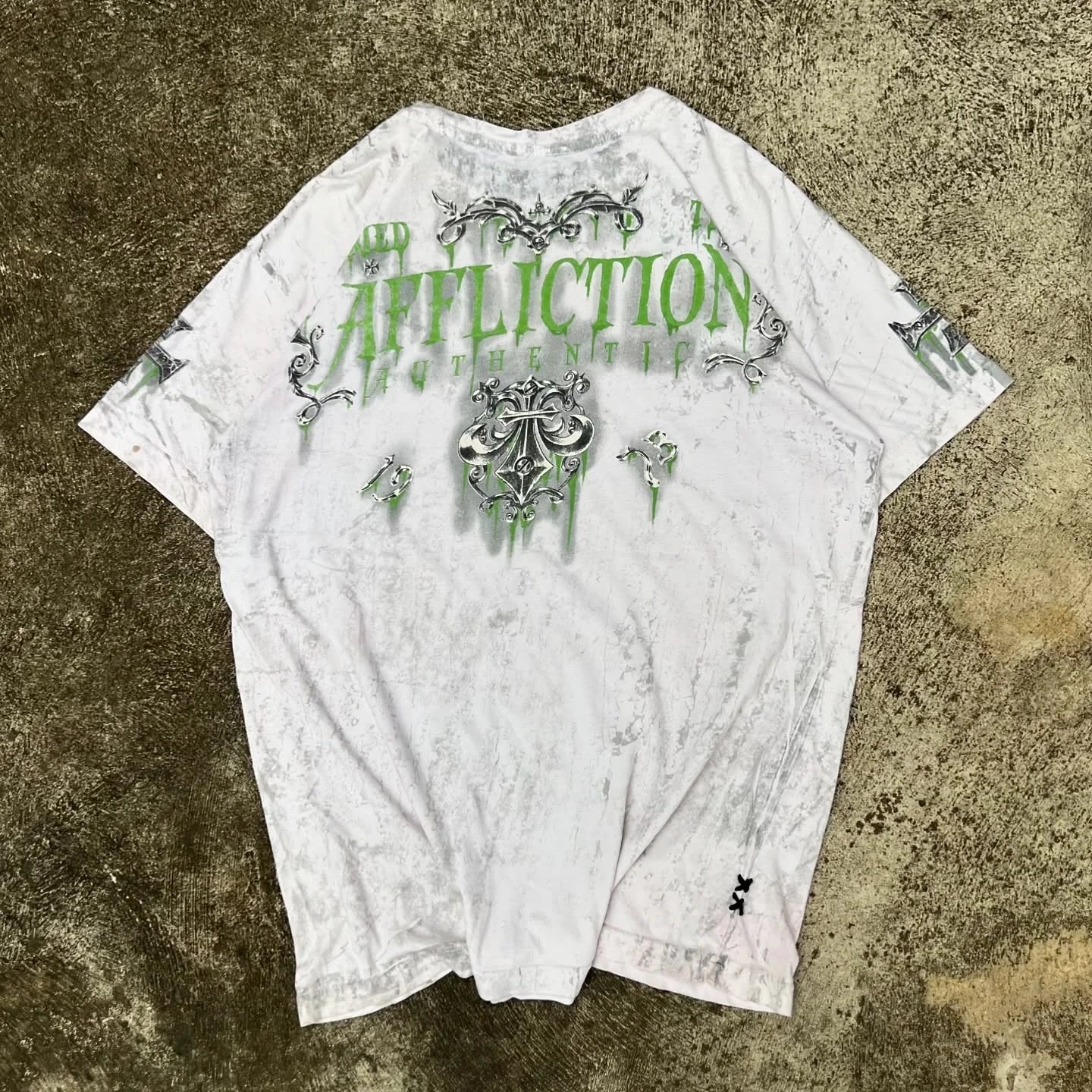 New Tapout Series T-Shirts Unisex Retro American Gothic Summer Casual Tops Hip-Hop Punk Printing Street Clothes