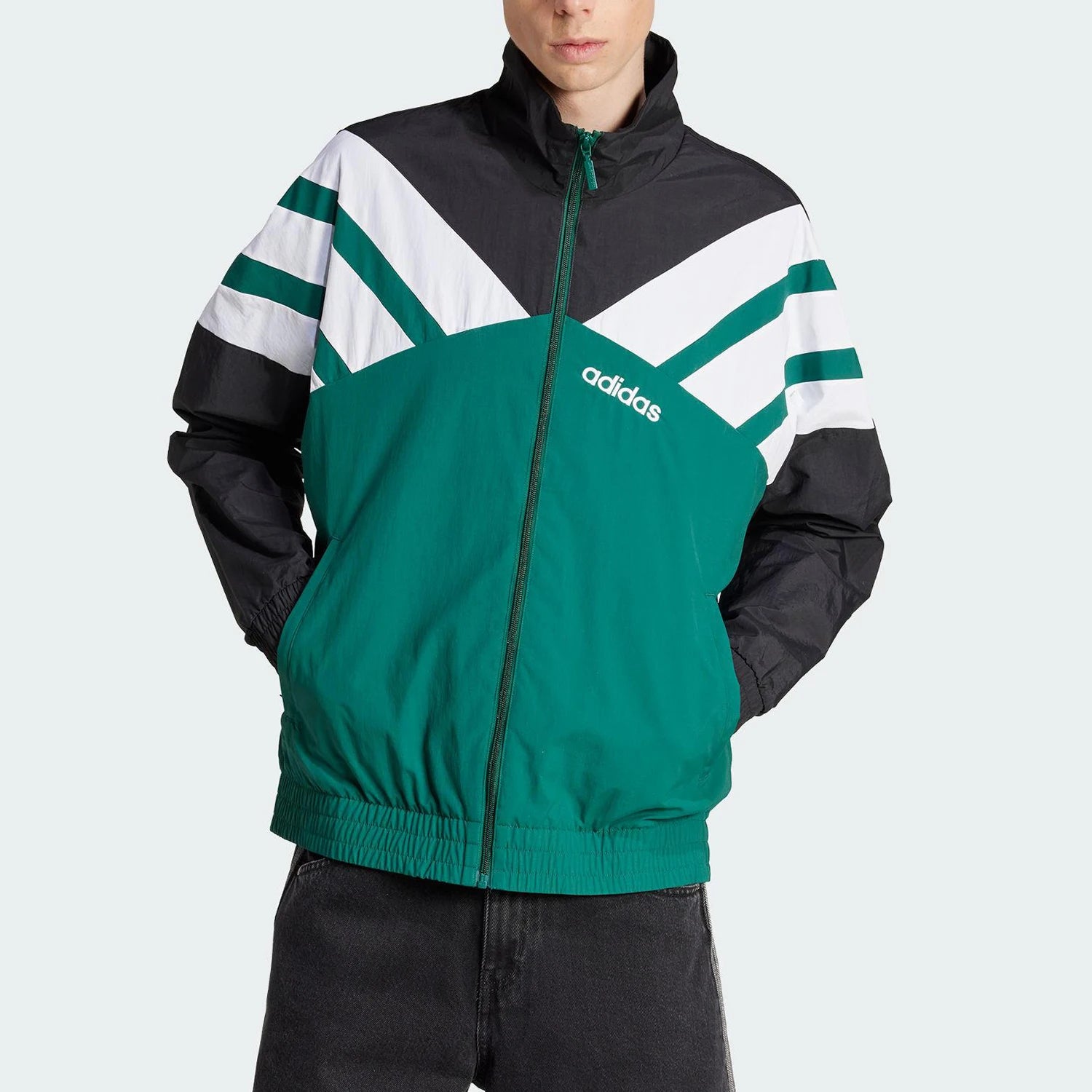 Three Stripes Men's Loose Three-Stripes Sports Jacket JX3053