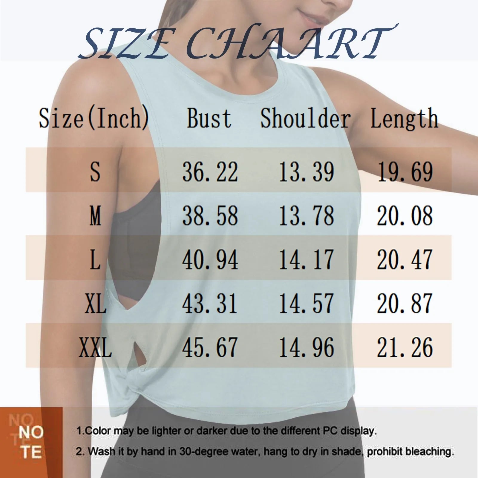 Women’s Sleeveless Yoga Top Breathable Workout Tank Crop Top Athletic Running Vest