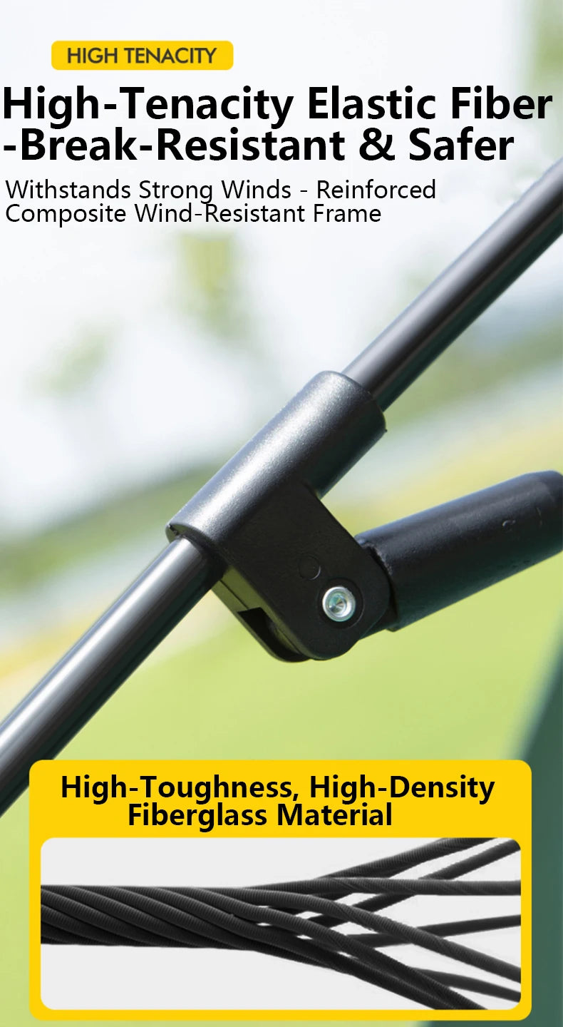 Outdoor Camping Tent Fully Automatic Quick Setup Foldable Double Layer For Overnight Stay