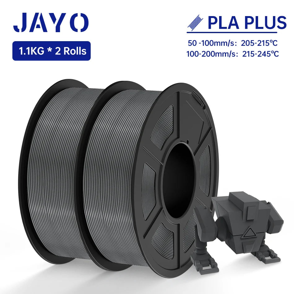 JAYO PETG/PLA/SILK/PLA Meta/PLA+/ABS 2Rolls 3D Printing Filament 1.75MM Children Creative Model Material For 3D Pen Filament - trendingshoping.com