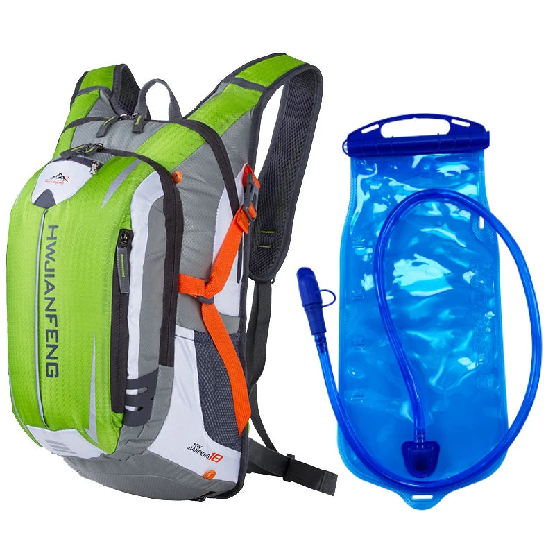 18L Outdoor Sports Backpack Waterproof Ultralight Hiking Cycling Running Hydration Rucksack