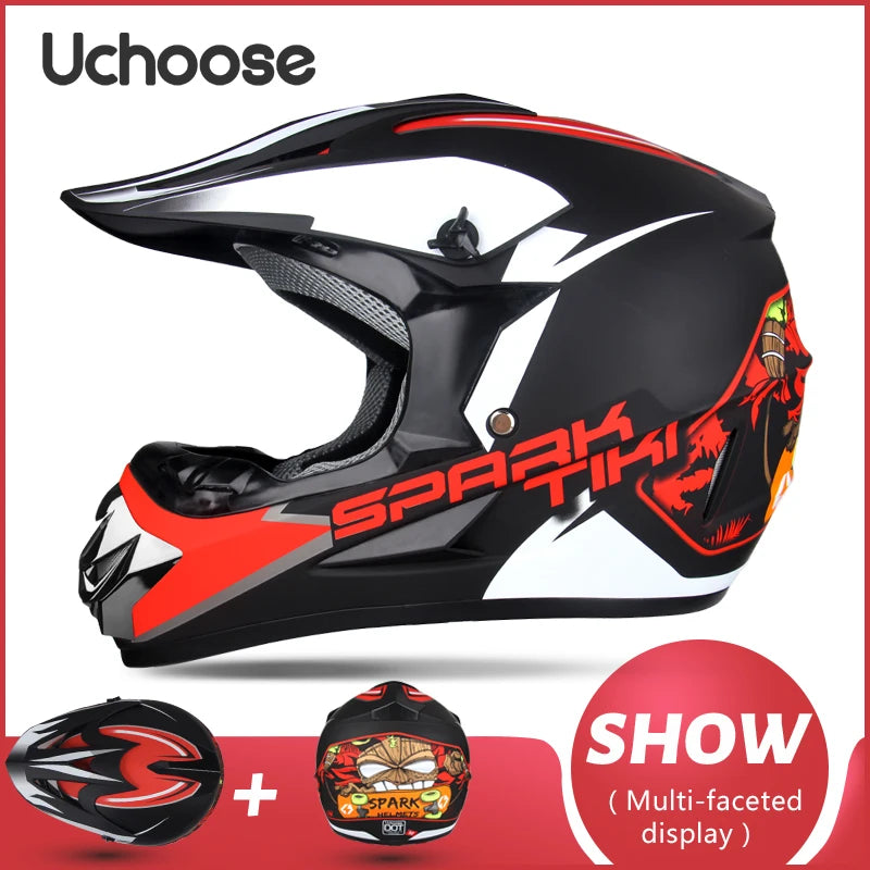 Motocross Motorcycle Helmet Adult Off Road Racing Enduro Helmet