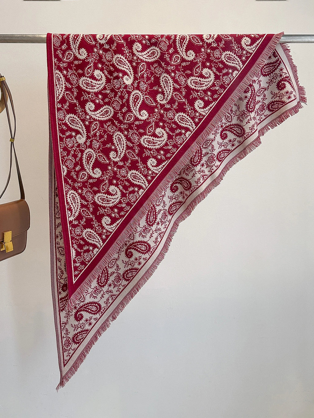 New Fashion Winter Scarf Women's Paisley Print Imitation Cashmere Pashmina Shawl - Soft Warm Wrap Blanket Bufanda Female Design