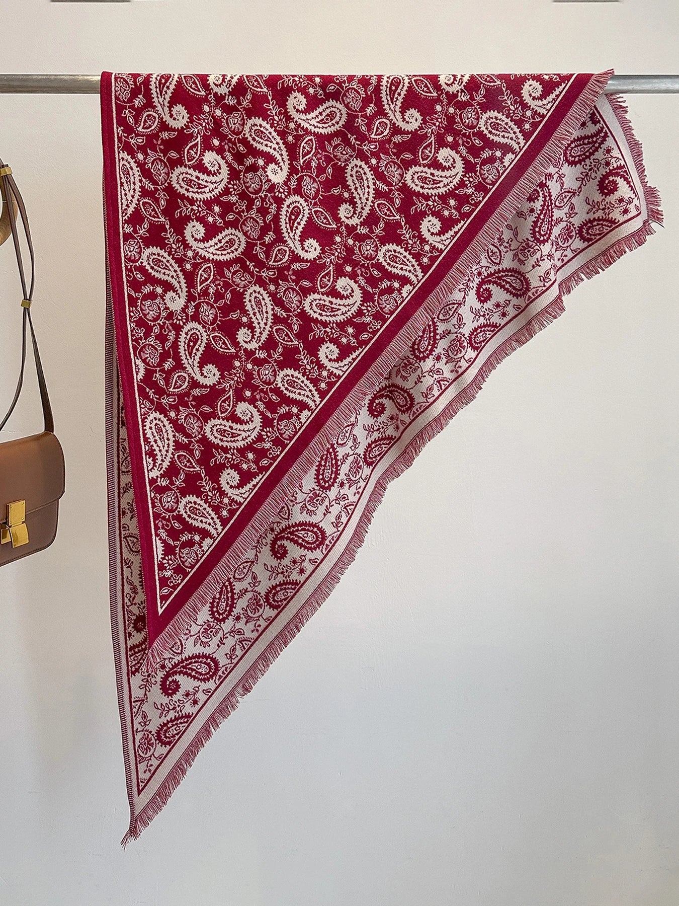 New Fashion Winter Scarf Women's Paisley Print Imitation Cashmere Pashmina Shawl - Soft Warm Wrap Blanket Bufanda Female Design