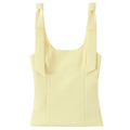 HXAO Butterfly Crop Top Woman Summer Yellow White Slip Top Cute Bow Off Shoulder Tank Top Tanks & Camis Sleeveless Backless Tops