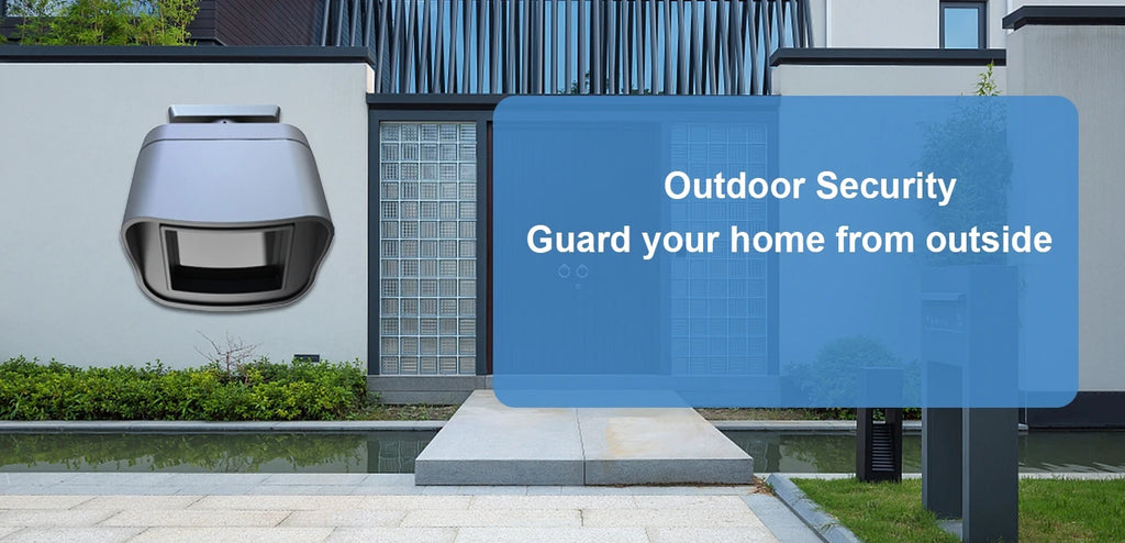 Smart Outdoor Home Security Weather Resistant Wifi Motion Sensor Detector With App Notifications Alexa Compatible