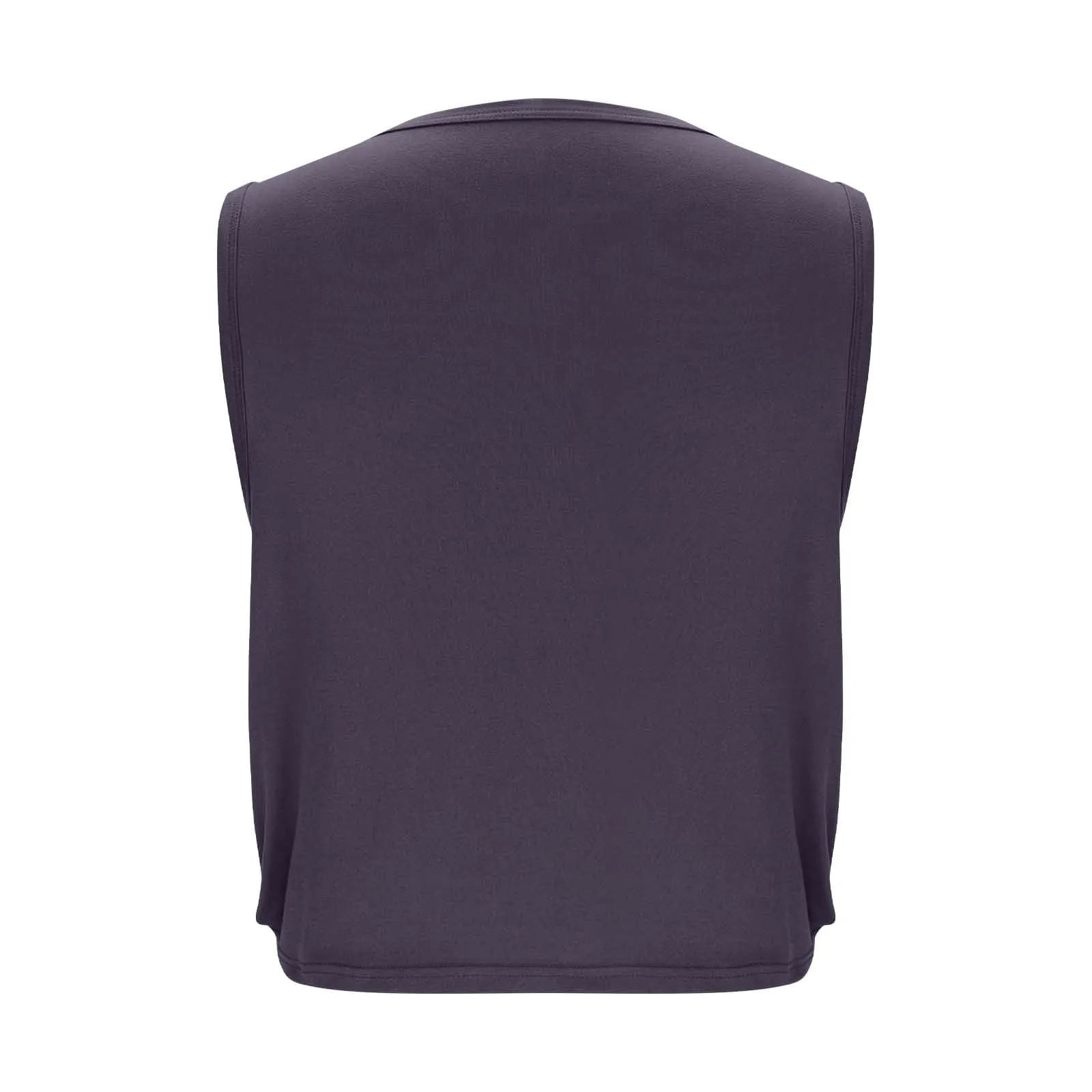 Women’s Sleeveless Yoga Top Breathable Workout Tank Crop Top Athletic Running Vest