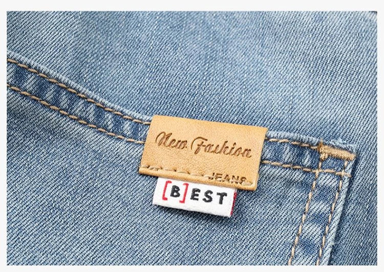 Mens Large Denim Jeans Baggy Fit Trousers for Men