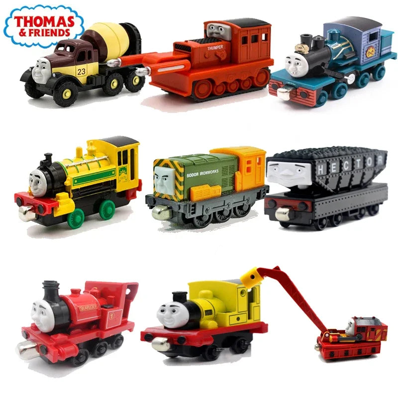 Thomas and Friends Track Master Train Role Model Metal Plastic Magnetic Track Railway Train Christmas Gift - trendingshoping.com