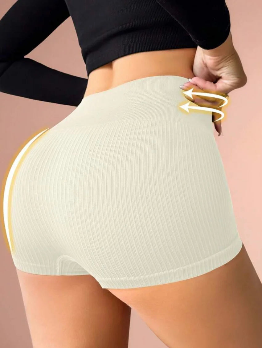 Women’s High-Waisted Yoga Shorts – Quick-Dry, Stretch Fit, Workout & Running