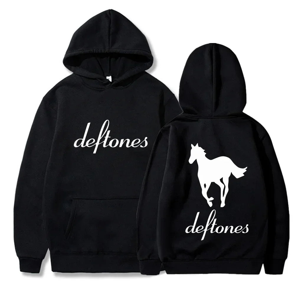 Deftones Hoodie – Unisex Harajuku Streetwear Long Sleeve Sweatshirt, Casual Fashion Pullover