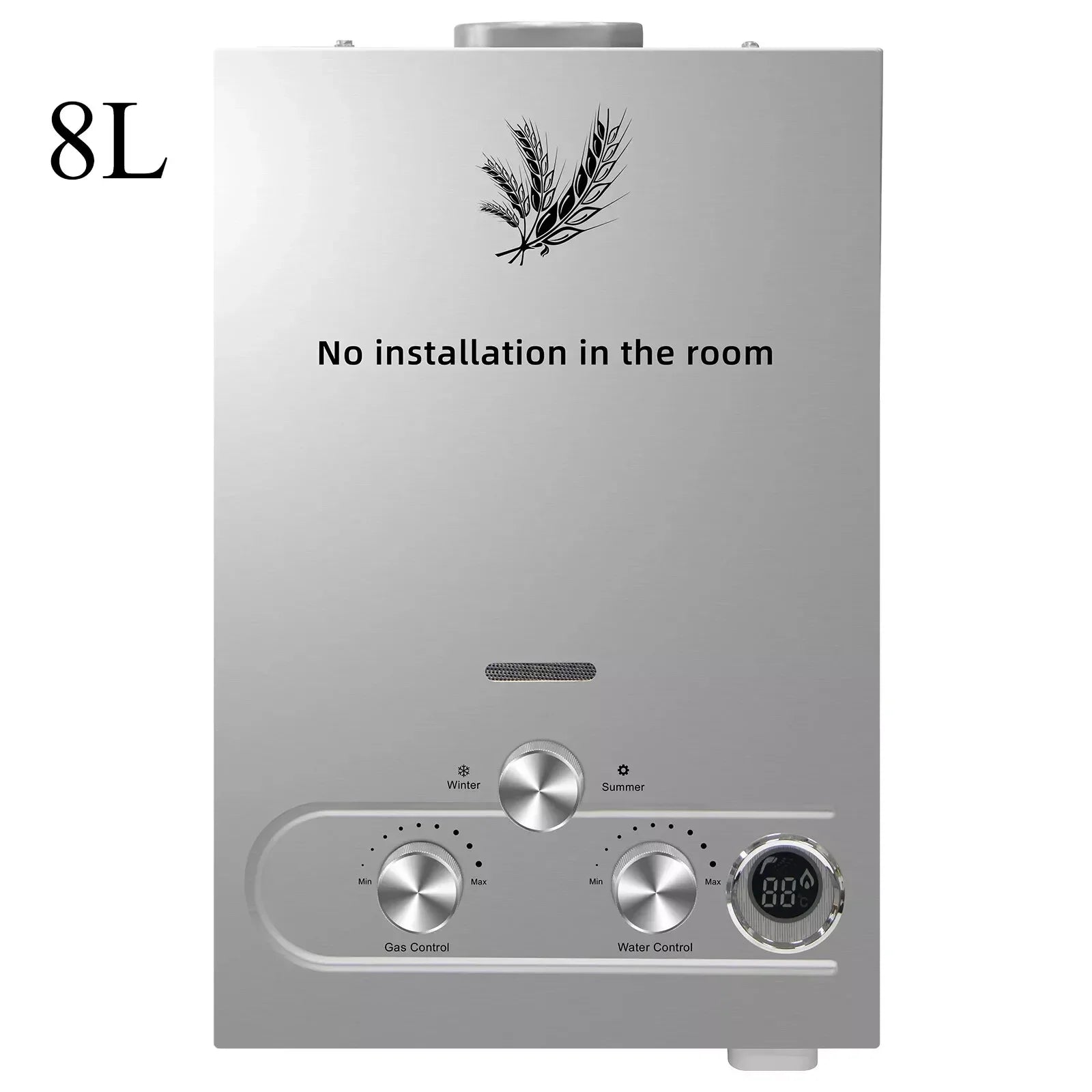 VEVOR LPG liquefied petroleum gas water heater 6L 8L 10L 12L 16L 18L liquefied petroleum gas propane butane water heater - trendingshoping.com