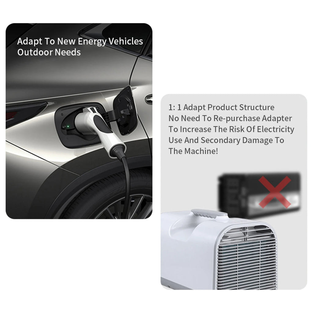 Portable Camping Air Conditioner Fast Cooling Mobile Tent Air Conditioner For RV Outdoor Use