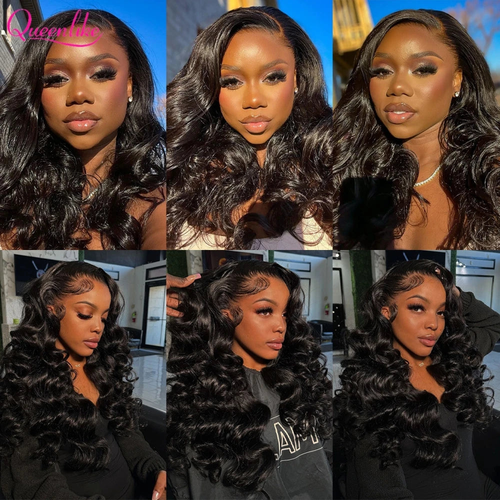 Queenlike 24 24 24 Inch Body Wave Bundles Human Hair 12A Brazilian Raw Hair Weave Bundles 1/3 PCS Human Hair Bundles Extensions - trendingshoping.com