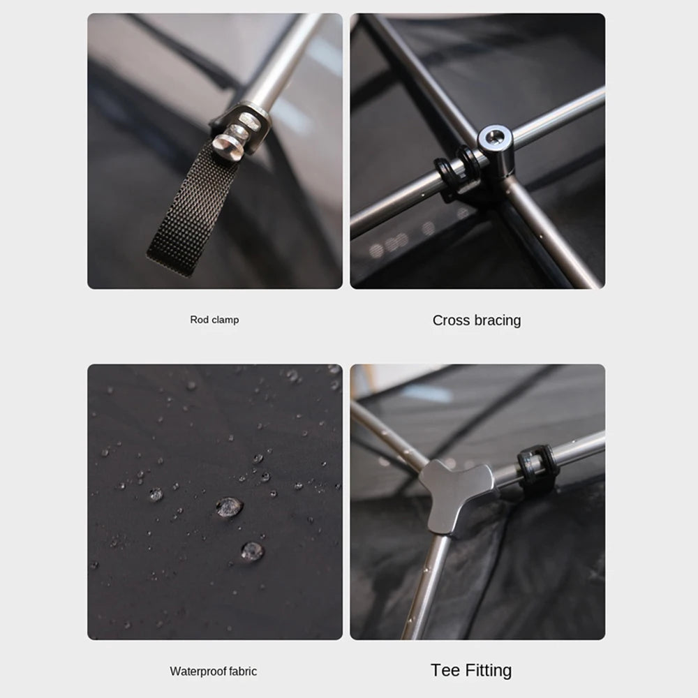 TARKA Camping Bed Inner Tent Insect Prevention Mesh Tent For Summer Hiking One Person Use