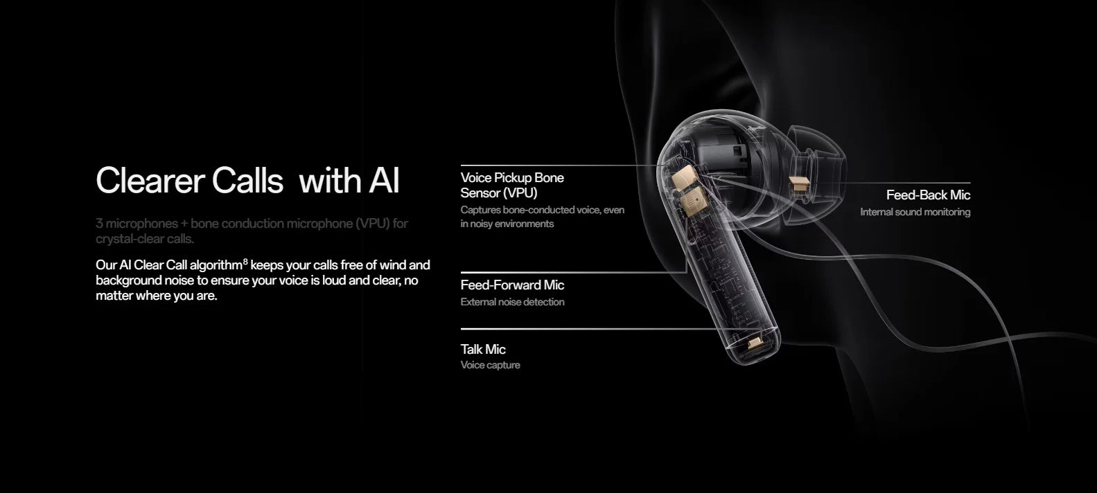 Global Version OnePlus Buds Pro 3 Earphone Up to 50dB Noise Canceling Spatial Audio with Head Tracking Hi-Resolution Audio - trendingshoping.com