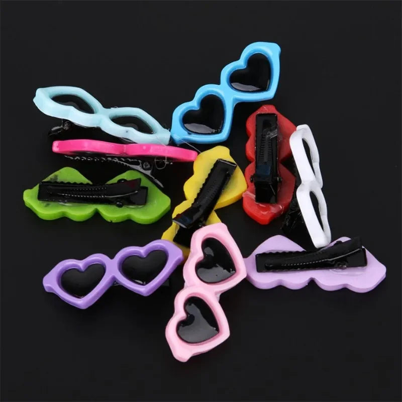 2 Piece Pet Hair Accessories Bows Clips for Puppy Dogs Cats